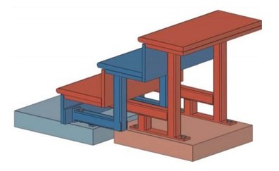 Box Icon Force Plate Stairs