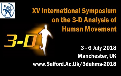 XV International Symposium on 3-D Analysis of Human Movement