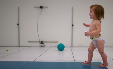 Force plates and EMG used in baby gait lab for new Netflix documentary