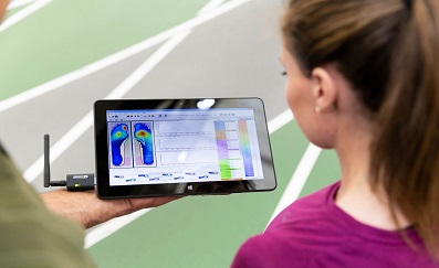 Develop athlete baseline profiles using insole plantar pressure mapping