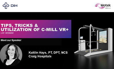C-Mill webinar: Tips, tricks and utilisation across neurological rehabilitation