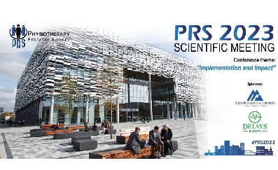Sponsoring the Physiotherapy Research Society Conference