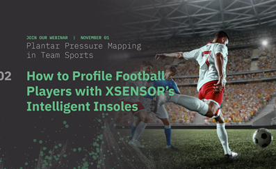 How to profile football players with XSENSOR’s Intelligent Insoles