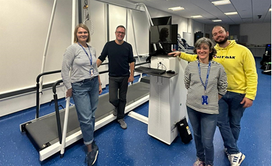 University of Bolton fully trained to use new Motek C-Mill VR treadmill