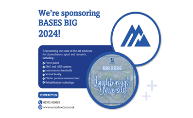 Summit Medical and Scientific sponsoring BASES BIG 2024