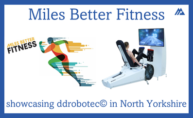 Miles Better Fitness showcasing ddrobotec® robotrainer in Yorkshire