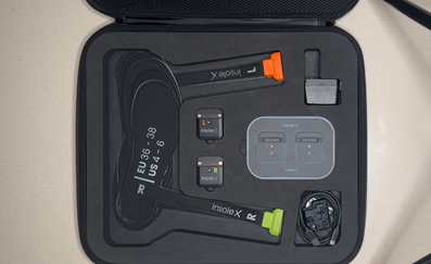 Unboxing the Cometa InsoleX: Pressure sensitive insoles